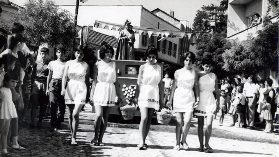 Стари фотографии на Кавадарци-Тиквешки гроздобер  1966