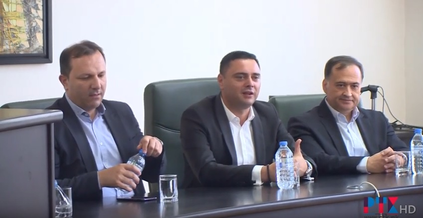  ( Видео ) Министерот Оливер Спасовски се сретна со градоначаникот Митко Јанчев