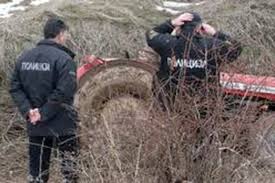 Тракторист загинал во сообраќајка кај  село Крњево